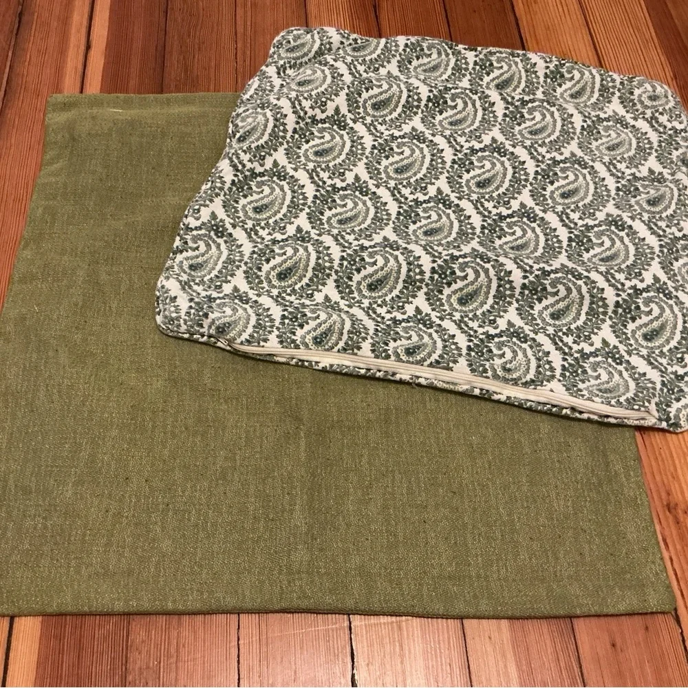 Pottery Barn Paisley Accent Pillowcase